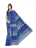 Pradip Fabrics Floral Print Tant Silk Blend Saree