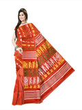Pradip Fabrics Floral Print Tant Silk Blend Saree