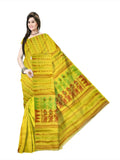 Pradip Fabrics Floral Print Tant Silk Blend Saree