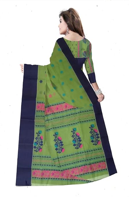 Pradip Fabrics Woven Tant Pure Cotton Saree