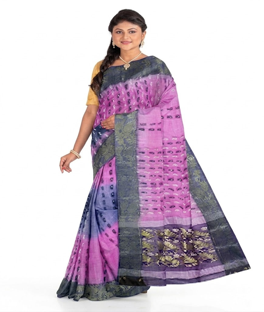 Pradip Fabrics Ethnic Women's Bengal Tant Cotton Silk Saree