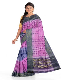 Pradip Fabrics Ethnic Women's Bengal Tant Cotton Silk Saree