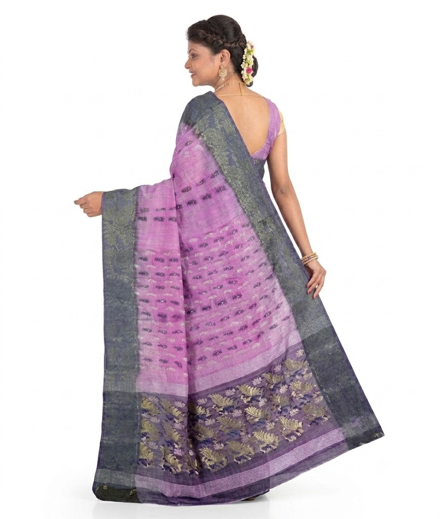 Pradip Fabrics Ethnic Women's Bengal Tant Cotton Silk Saree