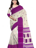 Pradip Fabrics Women's Festive Wear Ethnic Handloom Tant Saree