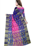Pradip Fabrics Woven Tant Silk Blend Saree