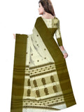 Pradip Fabrics Women's Festive Wear Ethnic Handloom Tant Saree