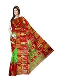 Pradip Fabrics Woven Tant Silk Blend Saree