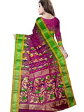 Pradip Fabrics Woven Tant Silk Blend Saree