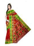 Pradip Fabrics Woven Tant Silk Blend Saree