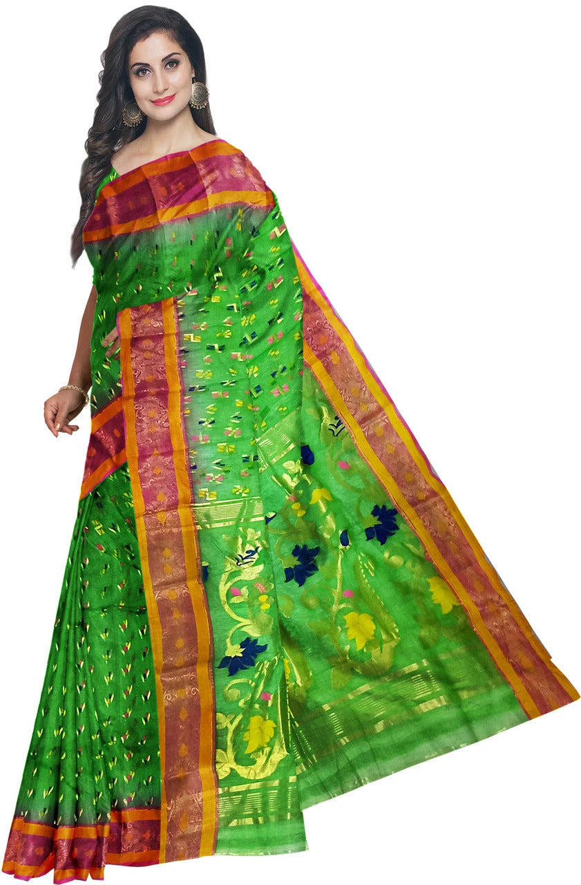 Pradip Fabrics Woven Bollywood Silk Blend Saree