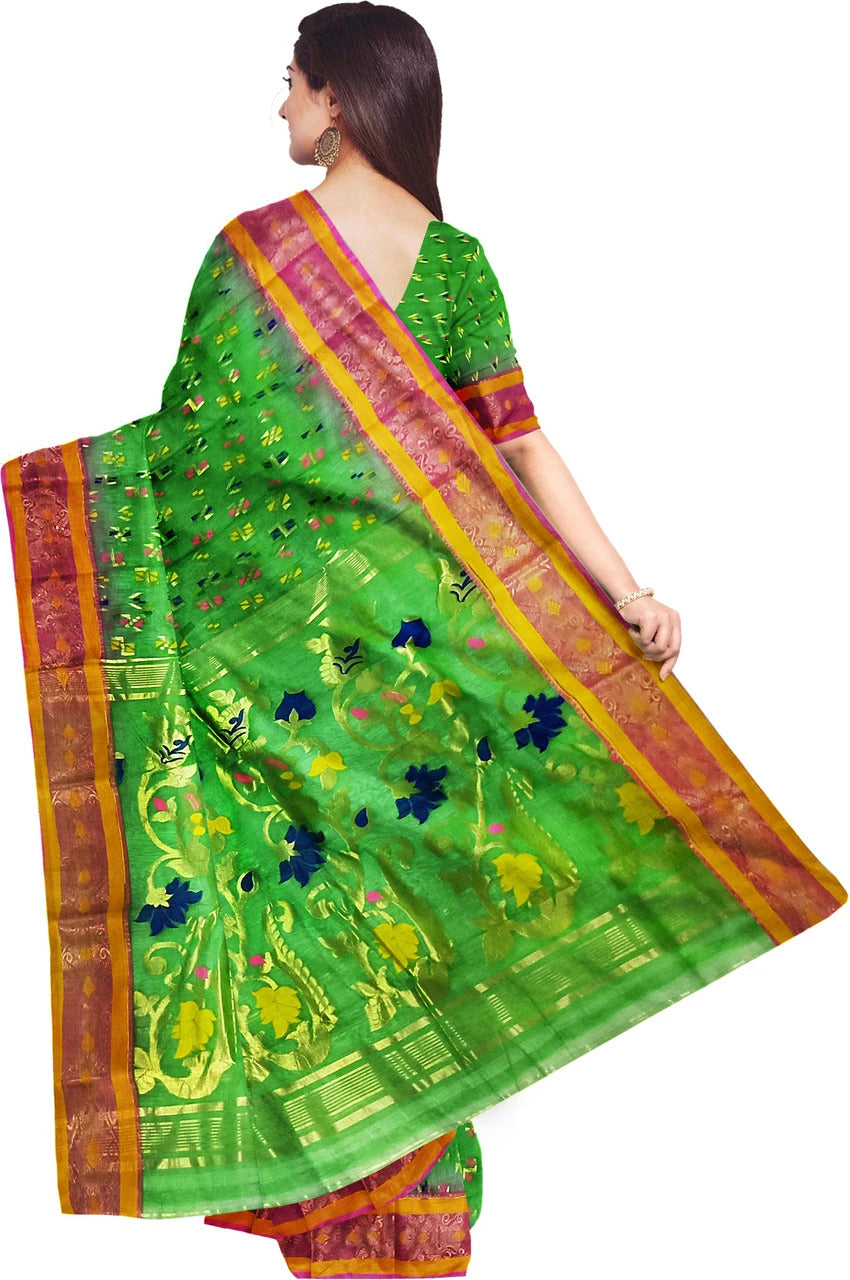 Pradip Fabrics Woven Bollywood Silk Blend Saree