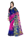 Pradip Fabrics Woven Tant Silk Blend Saree 