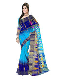 Pradip Fabrics Woven Tant Silk Blend Saree 