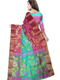 Pradip Fabrics Woven Tant Silk Blend Saree