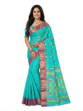 Pradip Fabrics Woven Tant Pure Cotton Saree 