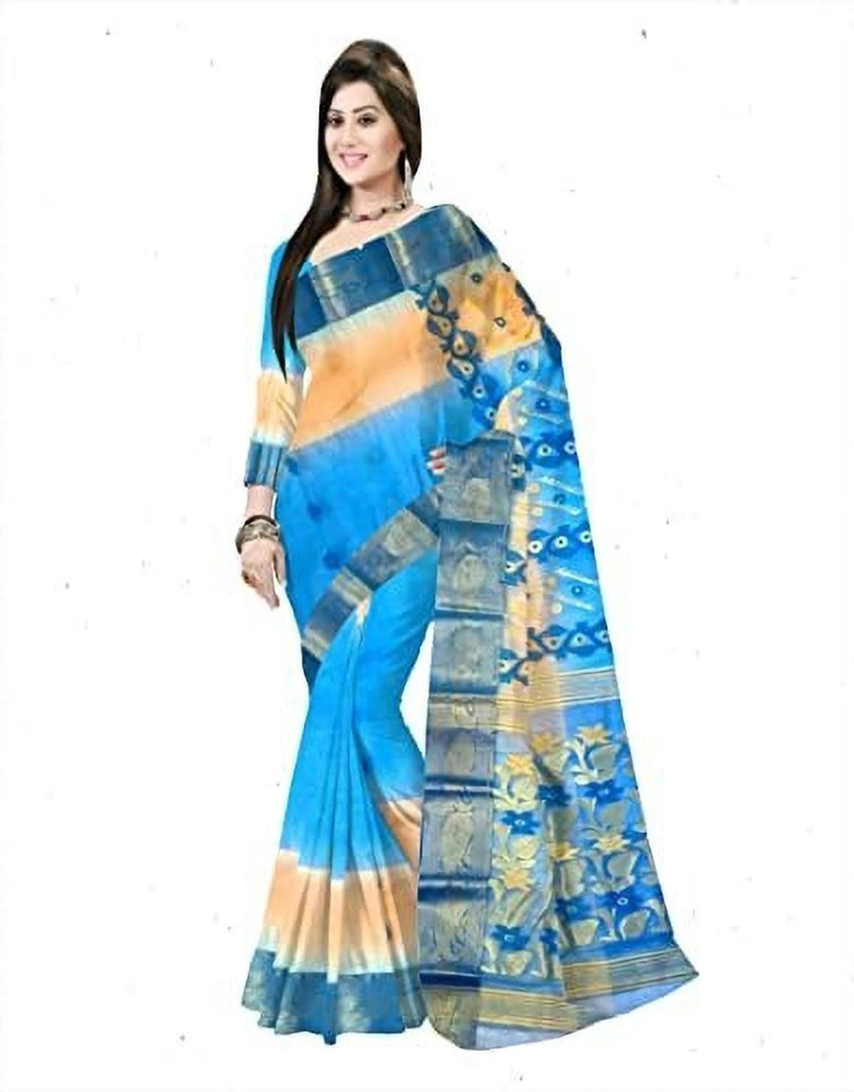 Pradip Fabrics Women's Festive Wear Ethnic Handloom Saree