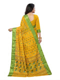 Pradip Fabrics Woven Tant Pure Cotton Saree 