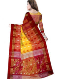 Pradip Fabrics Woven Tant Silk Blend Saree