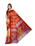 Pradip Fabrics Woven Tant Silk Blend Saree