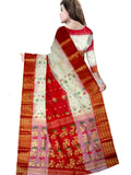 Pradip Fabrics Woven Tant Silk Blend Saree