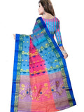 Pradip Fabrics Woven Tant Silk Blend Saree