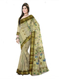 Pradip Fabrics Woven Tant Tussar Silk Saree