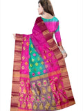 Pradip Fabrics Woven Tant Silk Blend Saree
