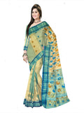 Pradip Fabrics Woven Tant Tussar Silk Saree