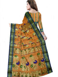 Pradip Fabrics Woven Tant Tussar Silk Saree