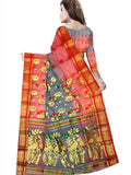 Pradip Fabrics Woven Tant Silk Blend Saree