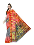 Pradip Fabrics Woven Tant Silk Blend Saree