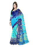 Pradip Fabrics Woven Tant Silk Blend Saree