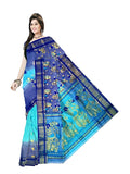 Pradip Fabrics Woven Tant Silk Blend Saree