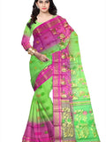Pradip Fabrics Woven Tant Silk Blend Saree