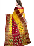 Pradip Fabrics Woven Tant Silk Blend Saree 