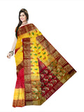 Pradip Fabrics Woven Tant Silk Blend Saree 