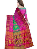 Pradip Fabrics Woven Tant Silk Blend Saree