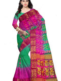 Pradip Fabrics Woven Tant Silk Blend Saree