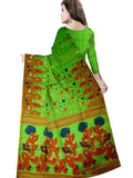 Pradip Fabrics Woven Tant Cotton Silk Saree