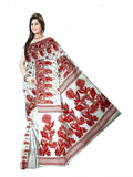 Pradip Fabrics Woven Tant Cotton Silk Saree