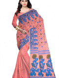 Pradip Fabrics Woven Tant Cotton Silk Saree