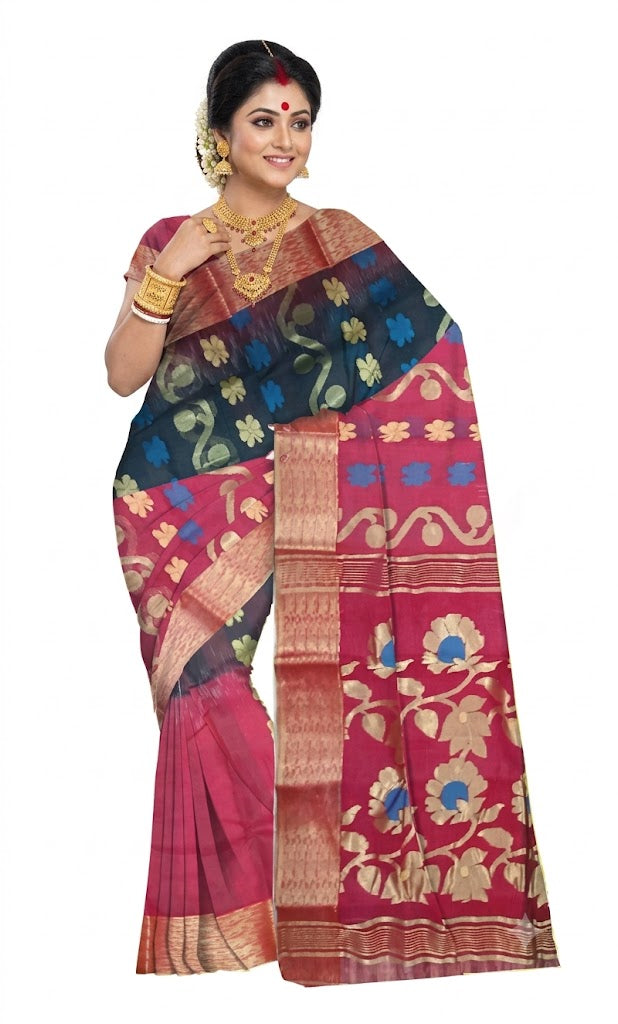 Pradip Fabrics Woven Bollywood Silk Blend Saree 