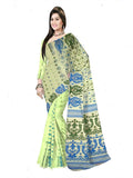 Pradip Fabrics Self Design Tant Cotton Silk Saree