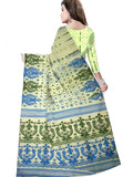 Pradip Fabrics Self Design Tant Cotton Silk Saree