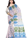 Pradip Fabrics Self Design Tant Cotton Silk Saree