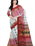 Pradip Fabrics Printed Tant Cotton Blend Saree