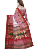 Pradip Fabrics Printed Tant Cotton Blend Saree
