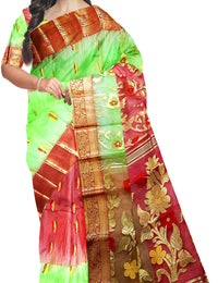 Pradip Fabrics Premium Tant Silk Saree for Women