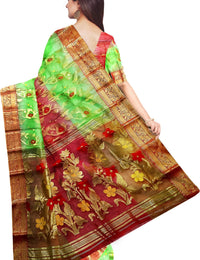 Pradip Fabrics Premium Tant Silk Saree for Women