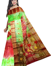 Pradip Fabrics Premium Tant Silk Saree for Women